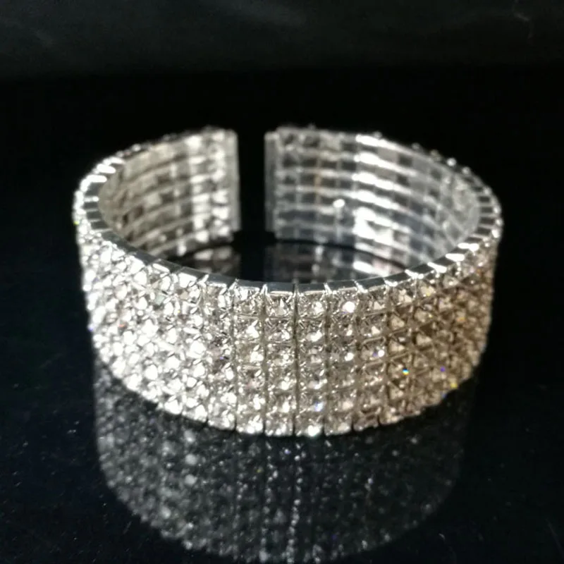 2 6 рядов Женский Браслет манжета|open bangle|cuff braceletsbangle cuff |