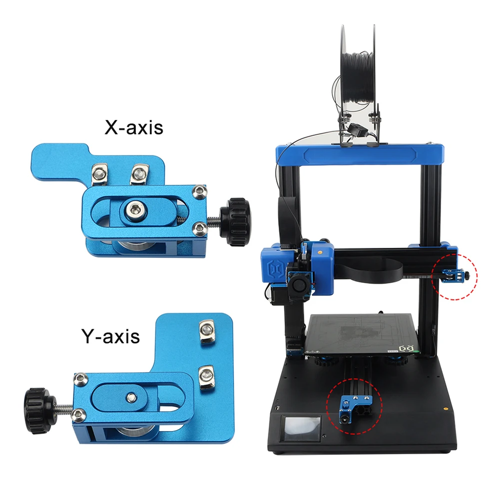 

Upgrade X-Axis Y-Axis Synchronous Belt Stretch Straighten Tensioner for Artillery GENIUS 3D Printer Parts