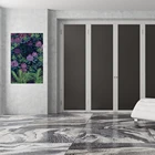 Настенный плакат Клода Моне с фиолетовыми цветами, пейзаж с принтом цветов для украшения дома, офиса, лобби, комнаты