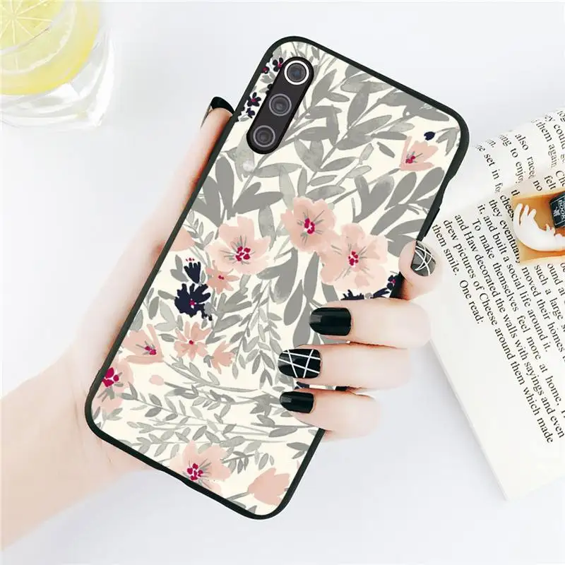 

Palm tree Leaves Plant Flower Phone Cases For Xiaomi Redmi note 7 8 9 t k30 max3 9 s 10 pro lite Luxury brand shell funda coque
