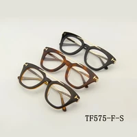 tom for optical cat eye glasses frames forde fashion acetate women men reading myopia prescription tf575 eyeglasses with case