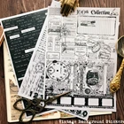 3 листаупаковка, декоративные наклейки для альбома