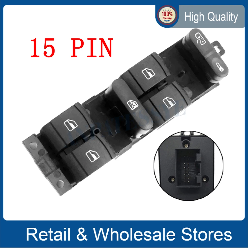 

1GD 959 857D 1GD 959 857 D 1GD959857D Car 15 Pin Master Window Switch 15Pin For VW Jetta