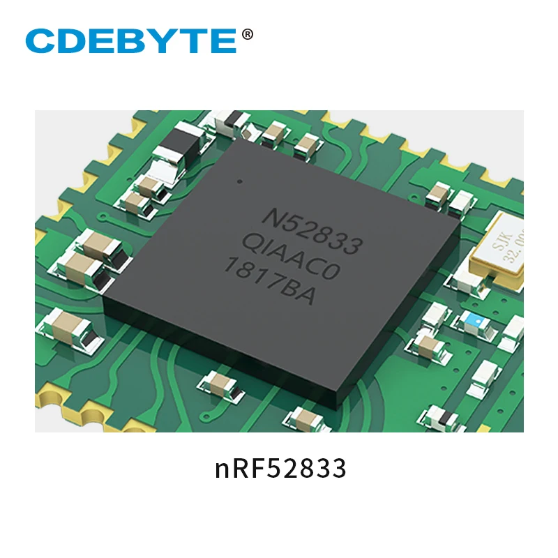 Многопротокольный беспроводной модуль SoC nRF52833 BLE 5 1 Zigbee Rf E73-2G4M08S1E IOT