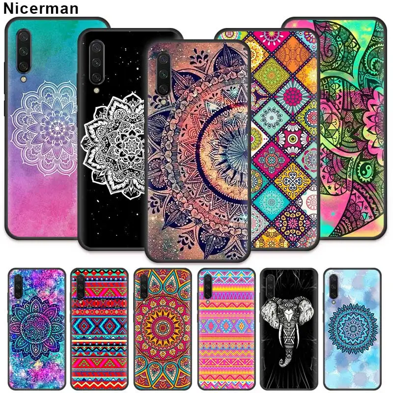 

Pattern Mandala Case For Xiaomi Mi Poco X3 NFC M3 F1 Note 10 Pro 5G 9T Casing 10T CC9 9 SE 8 Lite Phone Coque Fundas