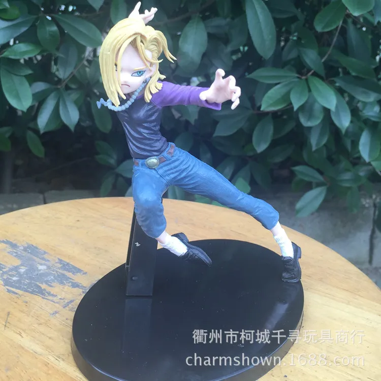 

Japanese Anime Figure Android 18 Flying Ver. Action Figure Fighter PVC Collection Model 17cm
