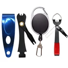 Быстродействующий крючок для ногтей, нержавеющая сталь, кусачки для ловли нахлыстом, резак для лески, рыболовные снасти, аксессуары