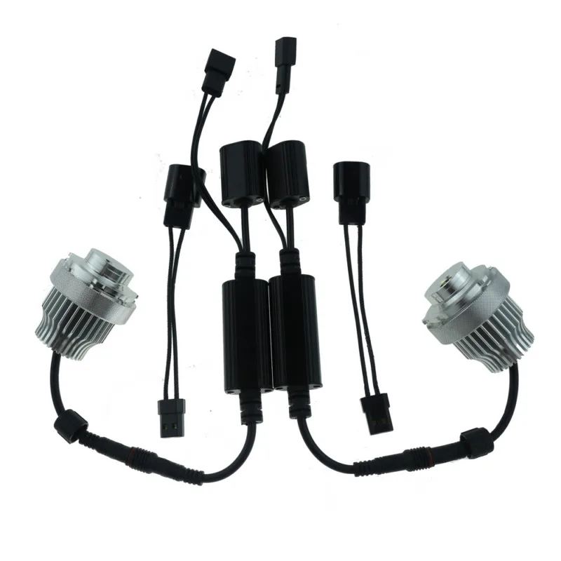 

Markers Angel Eyes Light Rings Shockproof Waterproof Xenon 6500k Bulbs