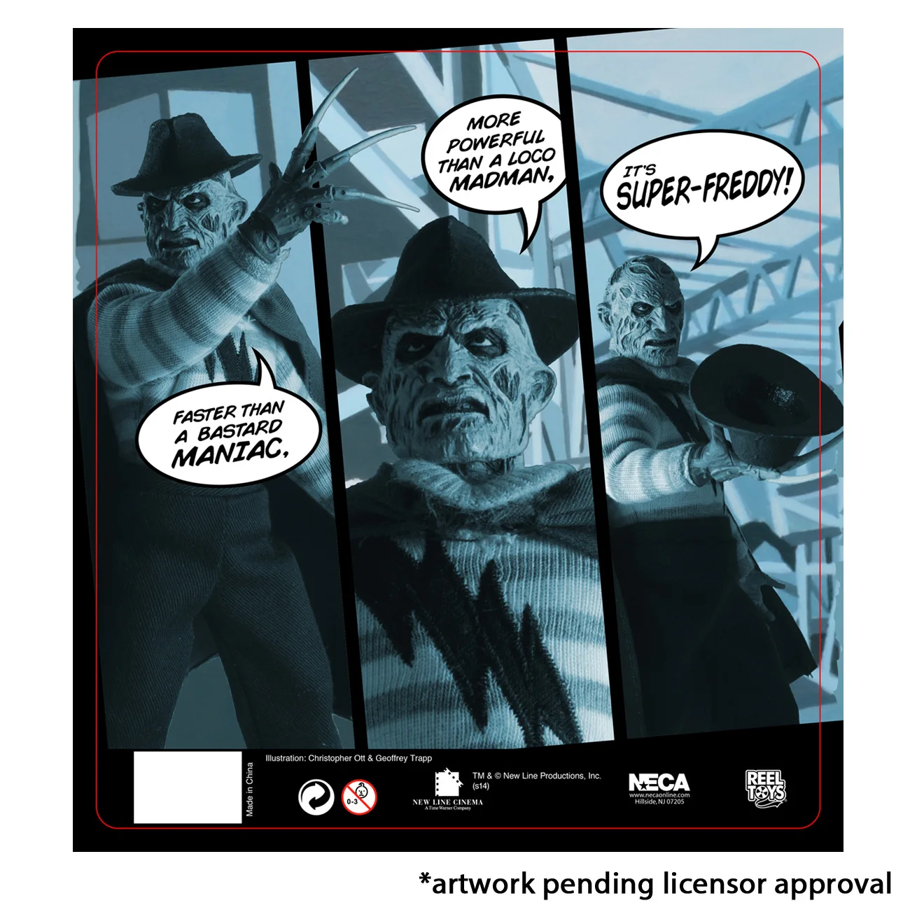 

Original Edition 20cm A Nightmare On Elm Street Freddy Action Figures Super Movable Joints Movie Character Figurines