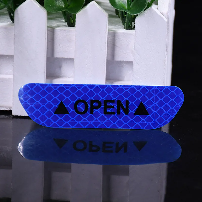 Наклейки на дверь машины универсальная защитная предупреждающий знак открытые