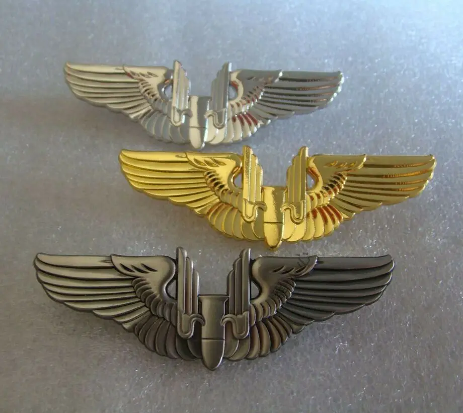 Tomwang201. Три WWII США армии воздушные силы Униформа torpedo Boat значок WINGS PIN Insignia из