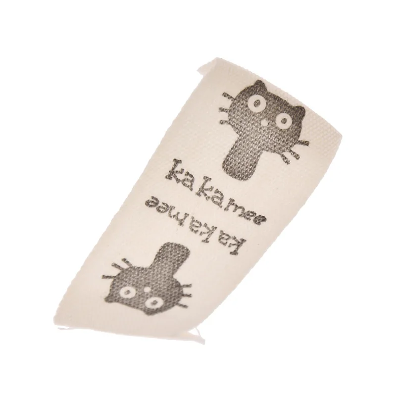 50 шт. Детские этикетки с рисунком черного кота ручная работа швейная одежда