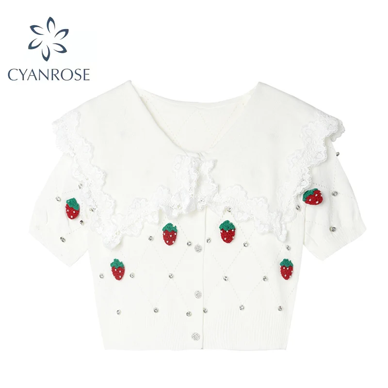 

Женская футболка с коротким рукавом, вязаный Топ, кардиган, Новинка осени 2021, облегающий дизайнерский Повседневный женский укороченный топ ...