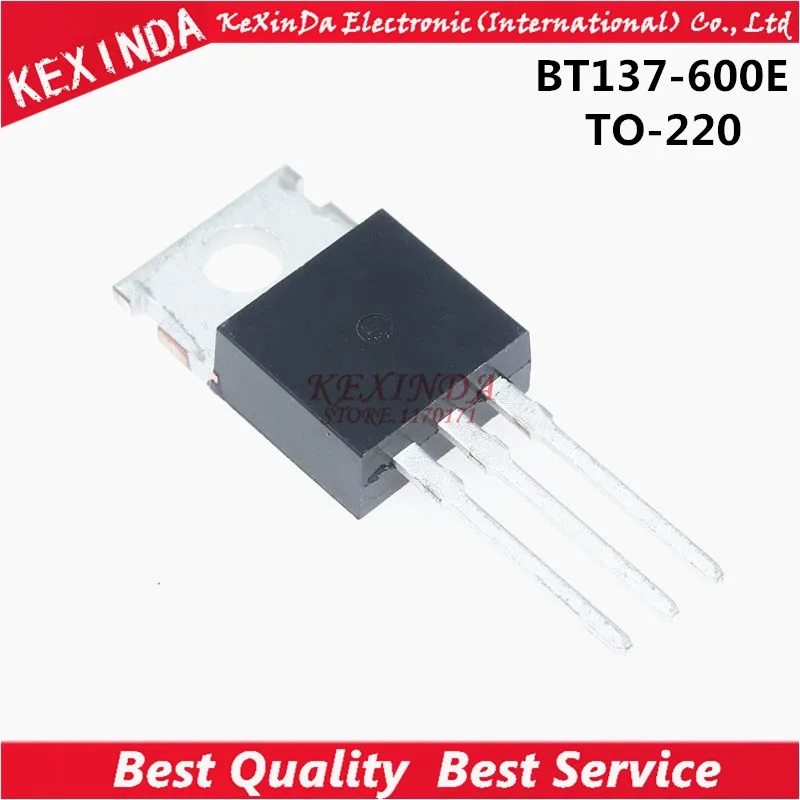 Бесплатная доставка 100 шт./лот фотосессия BT137 600E TO 220 новые и
