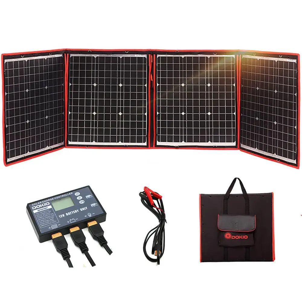 160W Solar Sets 160 Вт 18 в Гибкая Складная солнечная панель для дома, комплекты солнечных панелей для кемпинга/лодки, солнечная батарея 12 В, солнечная панель 150 Вт - Цвет: 160W Solar Sets