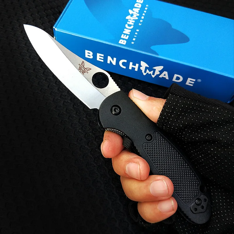 

Benchmade 555-1 555 Mini Tactical Folding Knife 440C Blade Camping Outdoor Safety-defend Military Knives Pocket EDC Tool