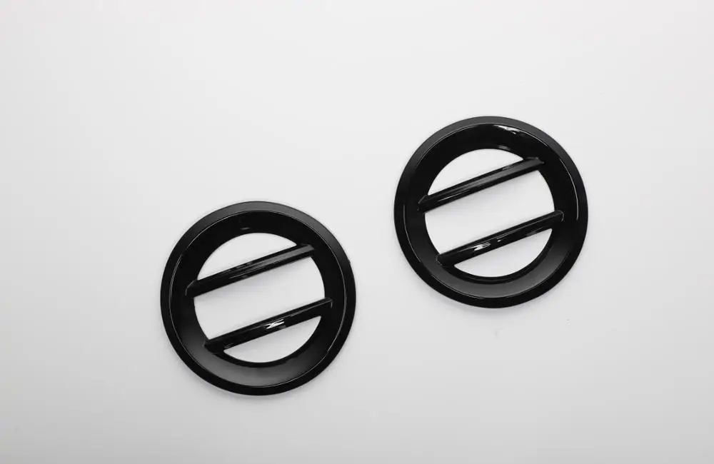 Передсветильник противотуманная фара из черного АБС пластика обшивка кольца