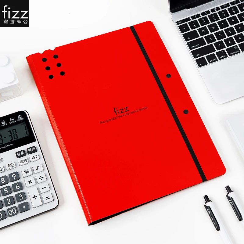 Fizz  A4 Holder Office File Organizer Clip Office Supplies Data Book Student File Folder Data Collection Test Paper Folder