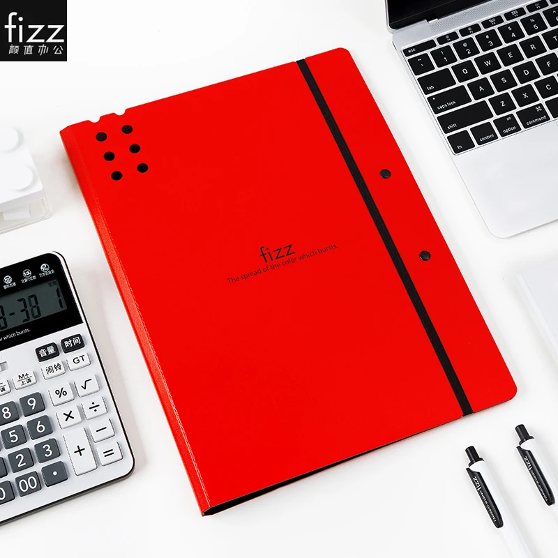 Папка-органайзер Fizz A4 офисные принадлежности зажим для хранения данных