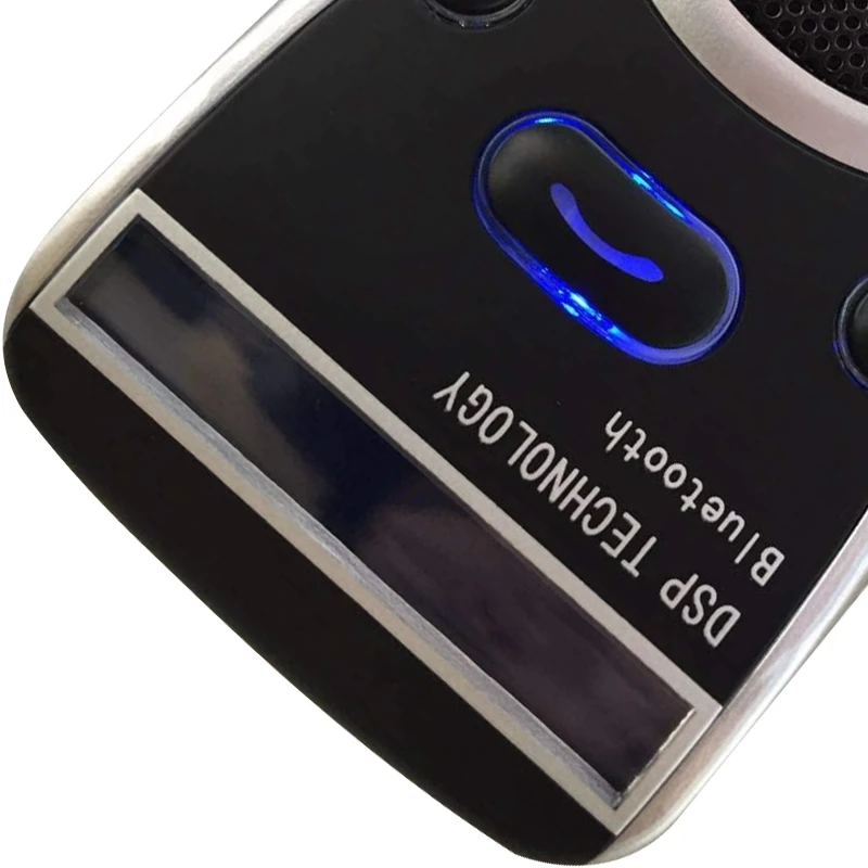 

Bluetooth Hand-Free Car Phone Speaker with Caller Number Display Built-In Mic Safe Driving Two Phones Connecting