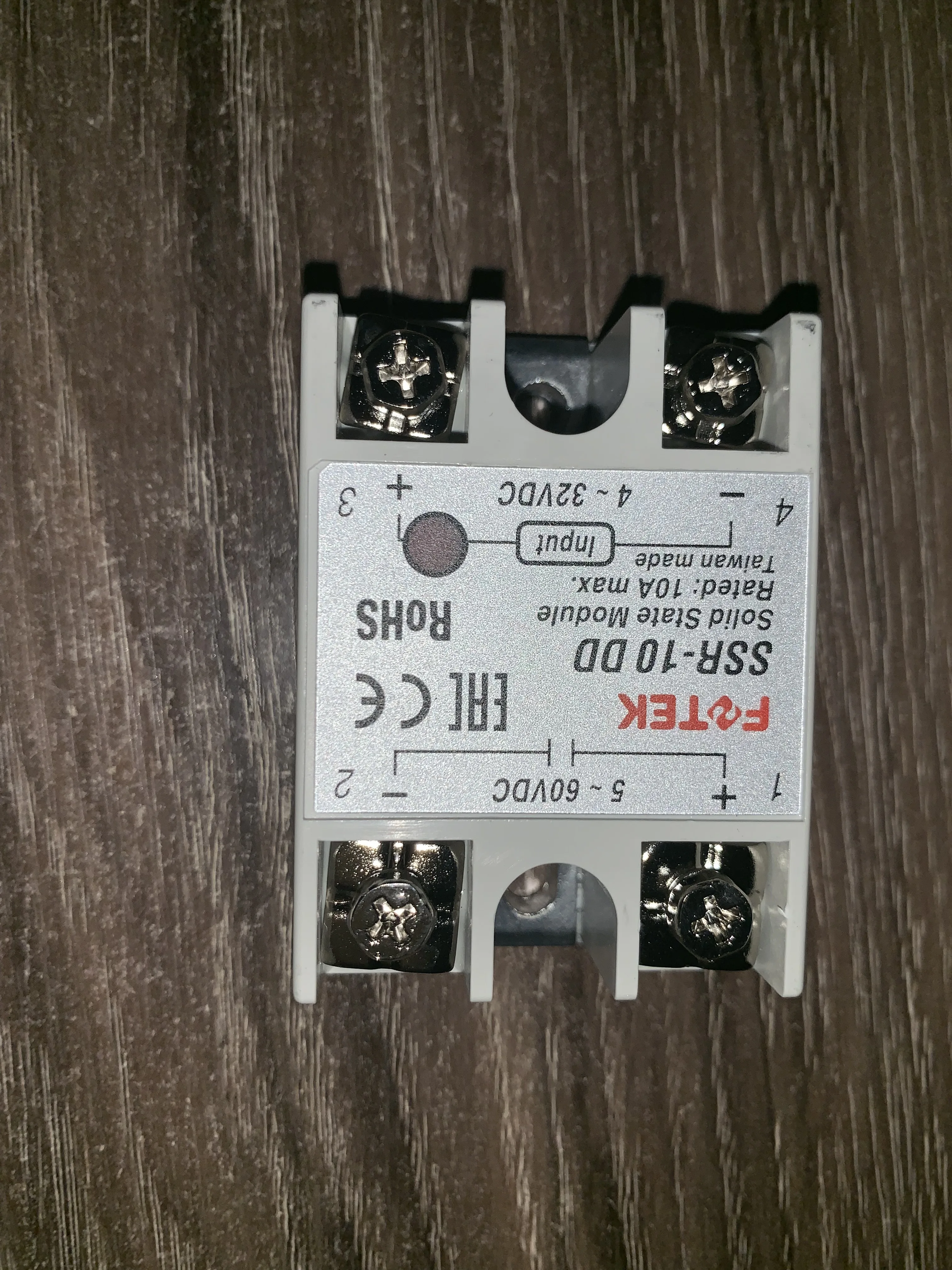 SSR-10DD новый оригинальный тайваньский модуль FOTEK SCR экономичное твердотельное реле