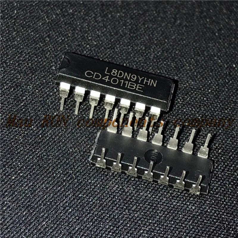 10 шт./лот CD4011BE CD4011 DIP14 DIP-14 новая Оригинальная фотография