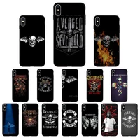 yndfcnb avenged sevenfold phone case for iphone 8 7 6 6s plus 5 5s se 2020 12pro max xr x xs max 11 case