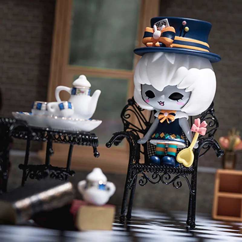 Abiruari Wonderland-figuras de aventuras, caja ciega, bolsa sorpresa, juguetes de acci&oacute;n, modelo regalo de dibujos animados, Colecci&oacute;n, decoraci&oacute;n de escritorio-3