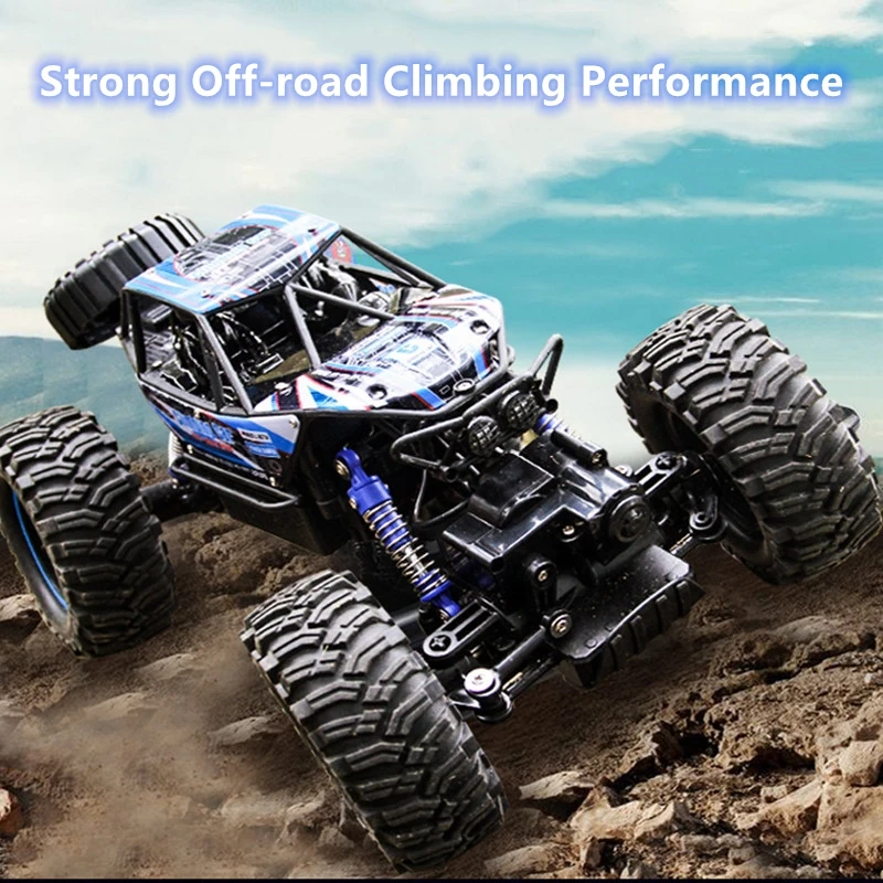 Мощный 4WD 50 км/ч скоростной гоночный RC внедорожный грузовик большой угол