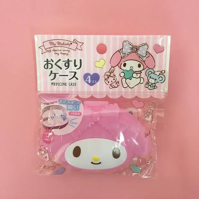 Sanrio мультяшный персонаж Hello Kitty моя мелодия Милая портативная маленькая коробка