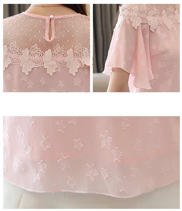 женская одежда блузки рубашка кружева выдалбливают blusas Летние женские топы