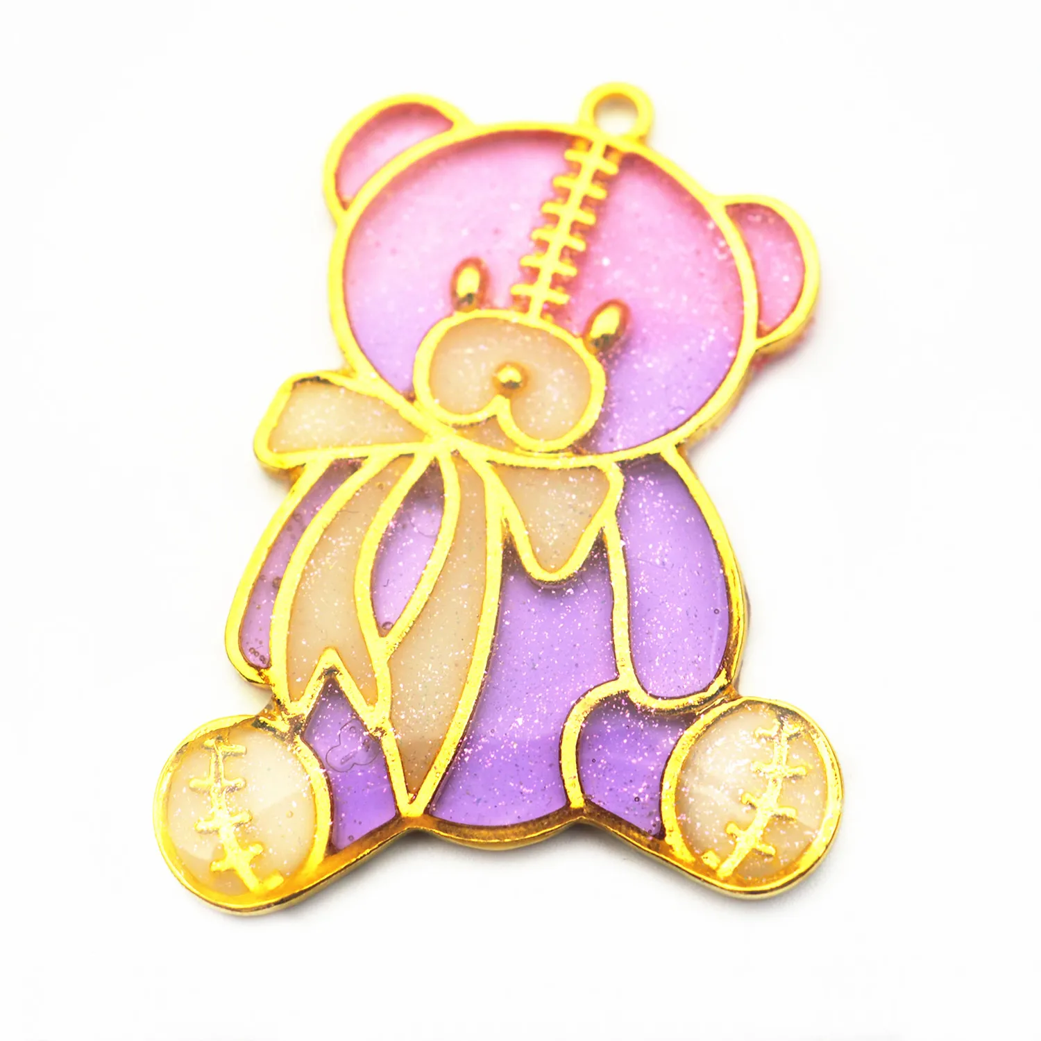 5 шт./лот медведь ювелирные изделия фурнитура для изготовления подвесок Золотой