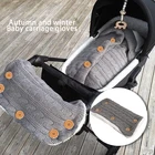 Перчатка для детской коляски, зимняя тележка для багги, грелка, аксессуары для рук, детские перчатки для перевозки, ветрозащитная практичная муфта для коляски