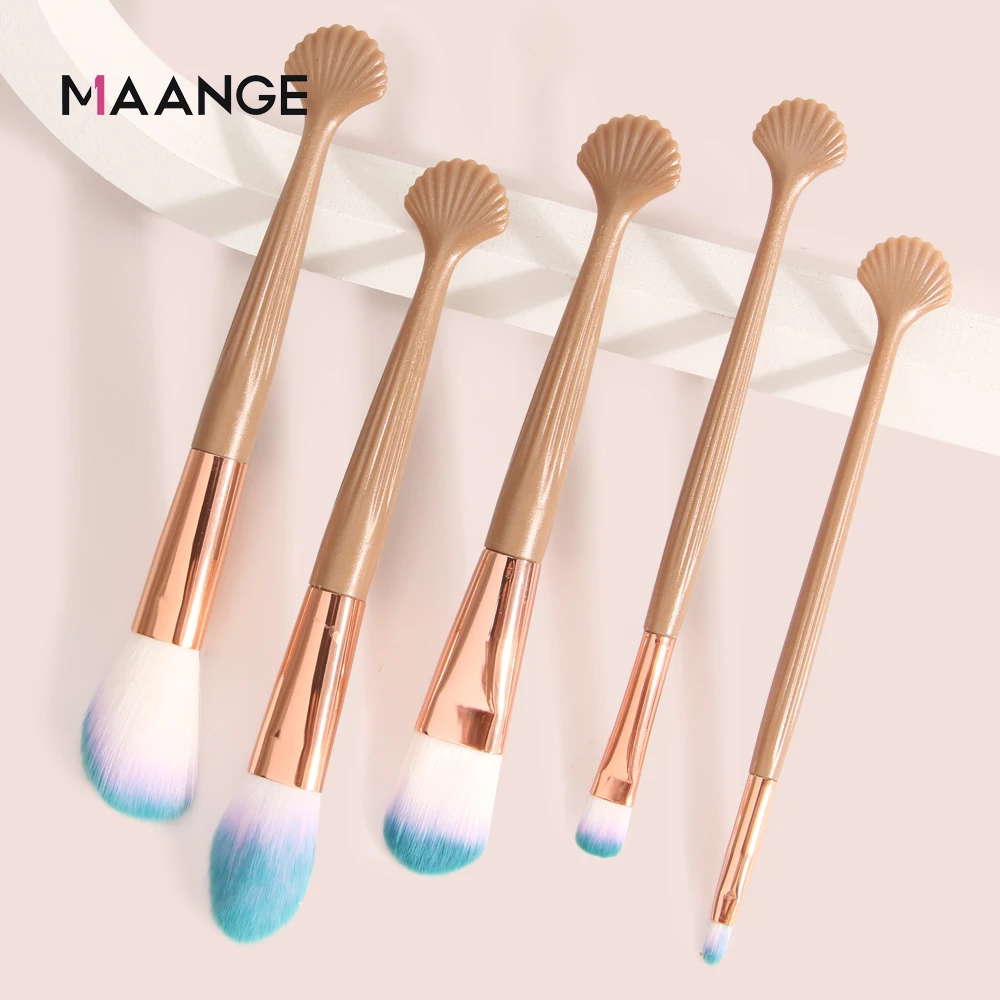 

MAANGE 12pcs Makeup Brushes Tool Set Cosmetic Powder Eye Shadow Foundation Blush Blending Beauty Make Up Brush Maquiagem New