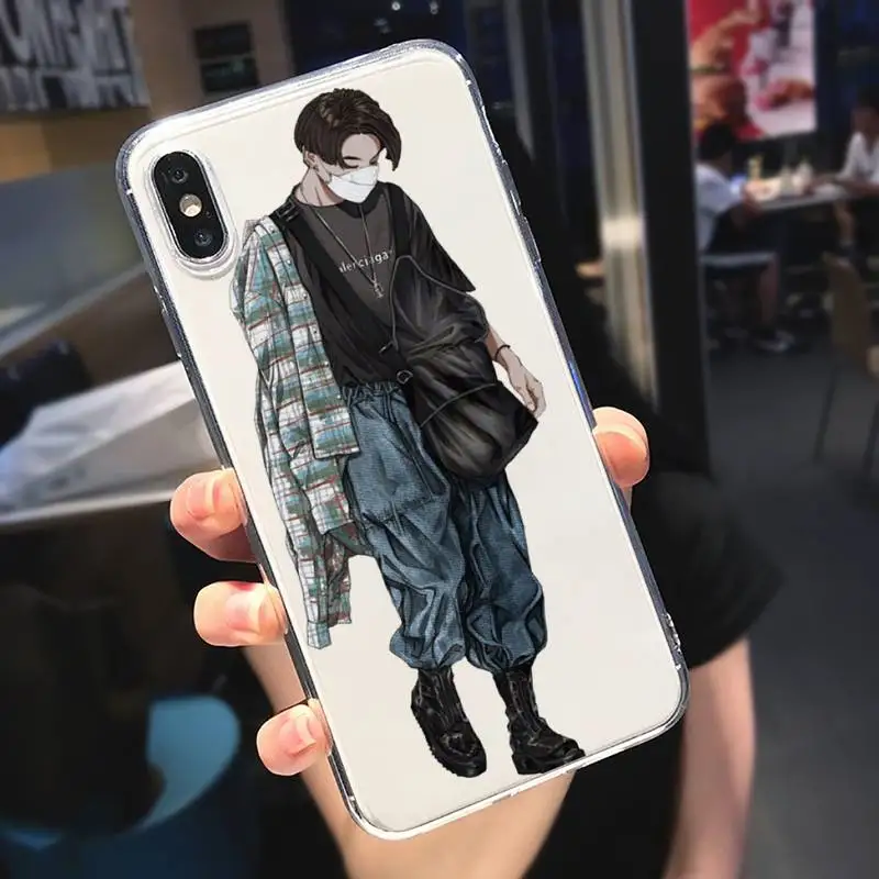 

Agust D Suga singer Phone Case Transparent soft For iphone 5 6 7 8 11 12 s c se plus mini x xs xr pro max cover shell funda