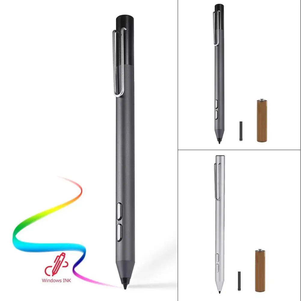 Стилус из алюминиевого сплава ручка для активного стиля тачскрина Microsoft Surface Go Pro 3