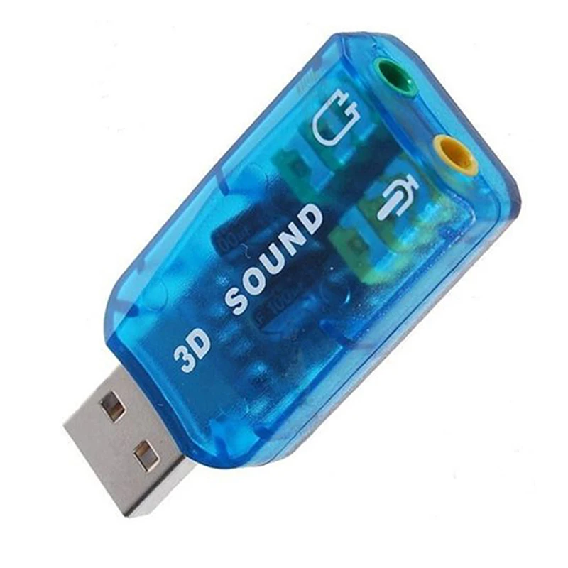 USB 5 1 стерео адаптер для звуковой карты (Совместимость с Windows 7) | Компьютеры и офис