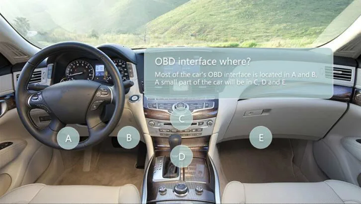 Автомобильный бортовой компьютер Ancel A202 Автомобильный цифровой Obd компьютер дисплей Спидометр расход топлива измеритель температуры