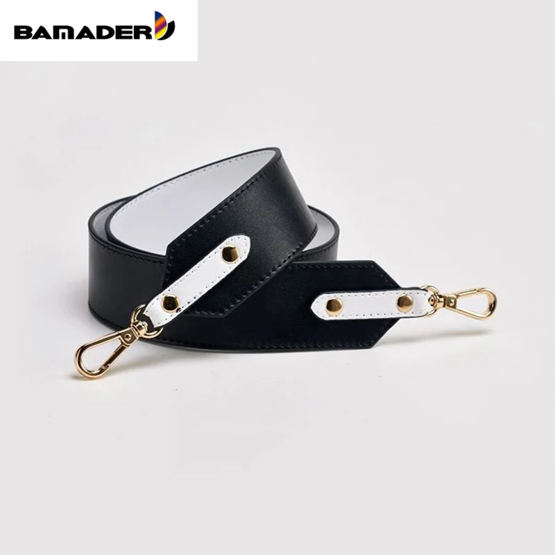 Бренд BAMADER, высокое качество, натуральная кожа, сумка на ремне, новая мода, широкий плечевой ремень, роскошный ремень для сумки, сумки, аксессуары