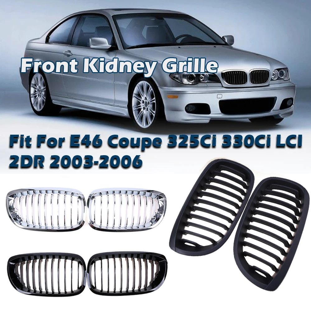 New Front Bumper Kidney Grill 	