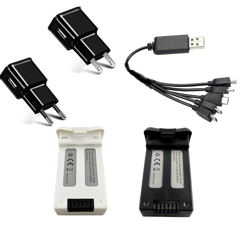 

Аккумулятор Lipo 3,7 в 1000 мАч для SJRC S20W T25, четыре оси, запасные части для дрона, перезаряжаемая батарея для самолета с дистанционным управлением...