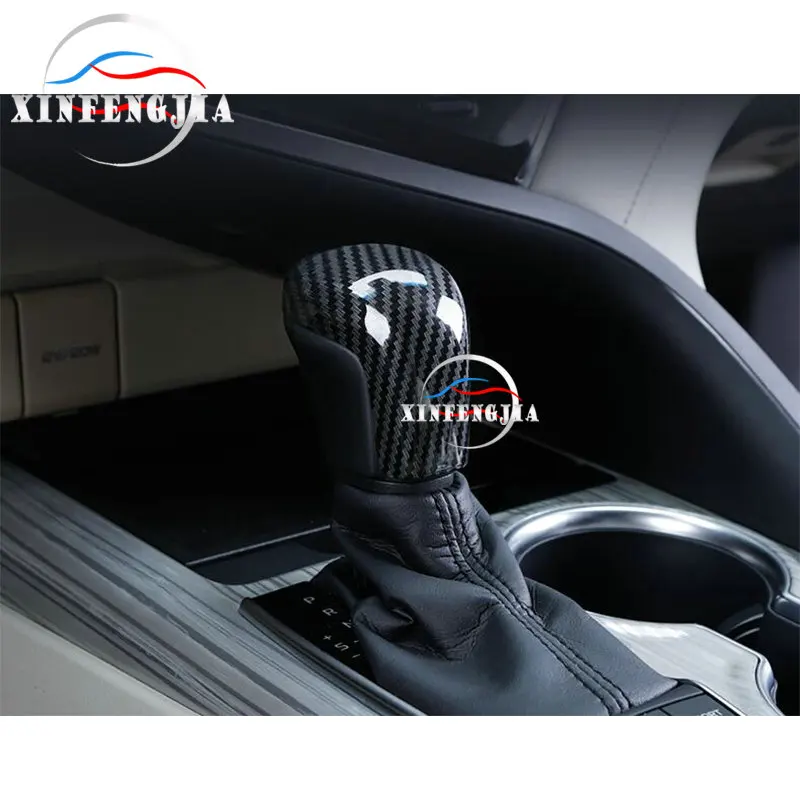 

For Toyota Corolla 2020 Carbon Fiber Color Center Shift Knobs Shift handle Gear Shift Decorate Cover Trim