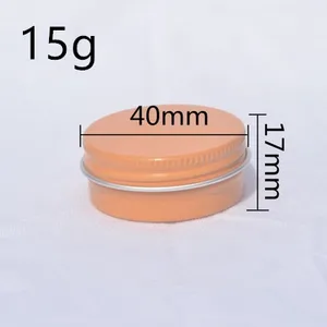 Image for 50 PCS  15g Cream Jar Tin Cosmetic Lip Balm Contai 
