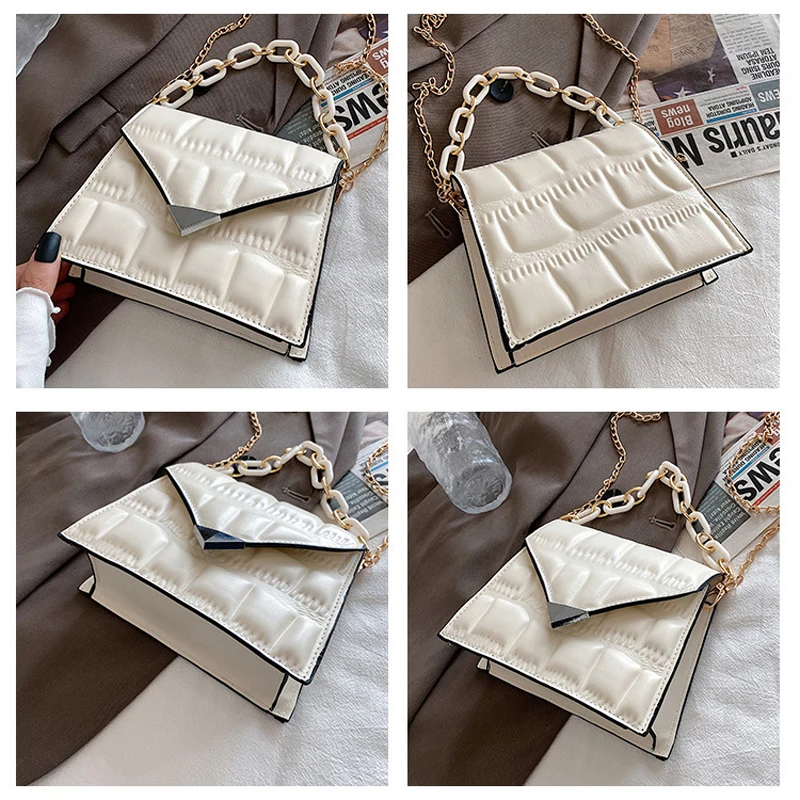 

Fashion Popular Crossbody Bags For Women 2021 New Shoulder Bag Chain Strap Handbag Designer Small Flap Women Messenger Bags