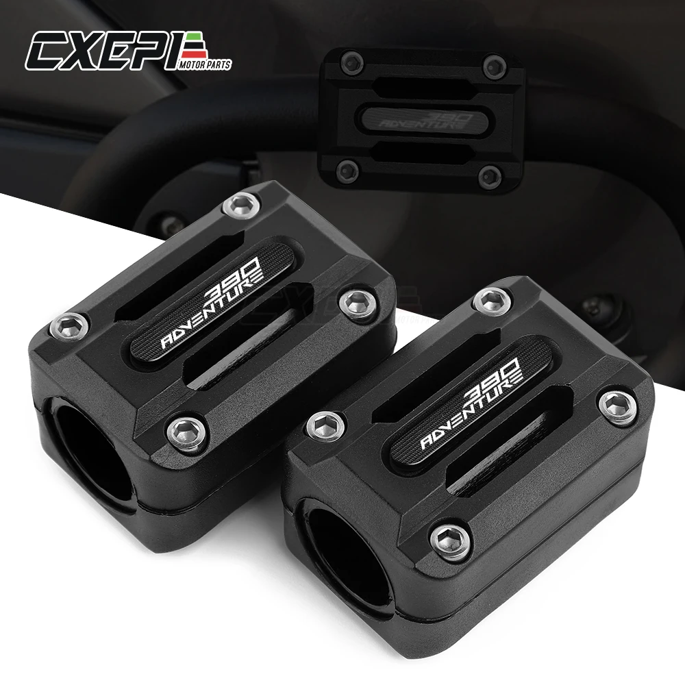 

High quality For KTM 390 Adventure 390adventure 390 ADV 2020-2021 Motorcycle Engine Protection Guard Bumper Decorative Block