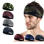 Спортивные эластичные повязки на голову для йоги, модная резинка для волос, нескользящая эластичная стрейч-лента, для занятий спортом на открытом воздухе, фитнесом, бегом, 2020