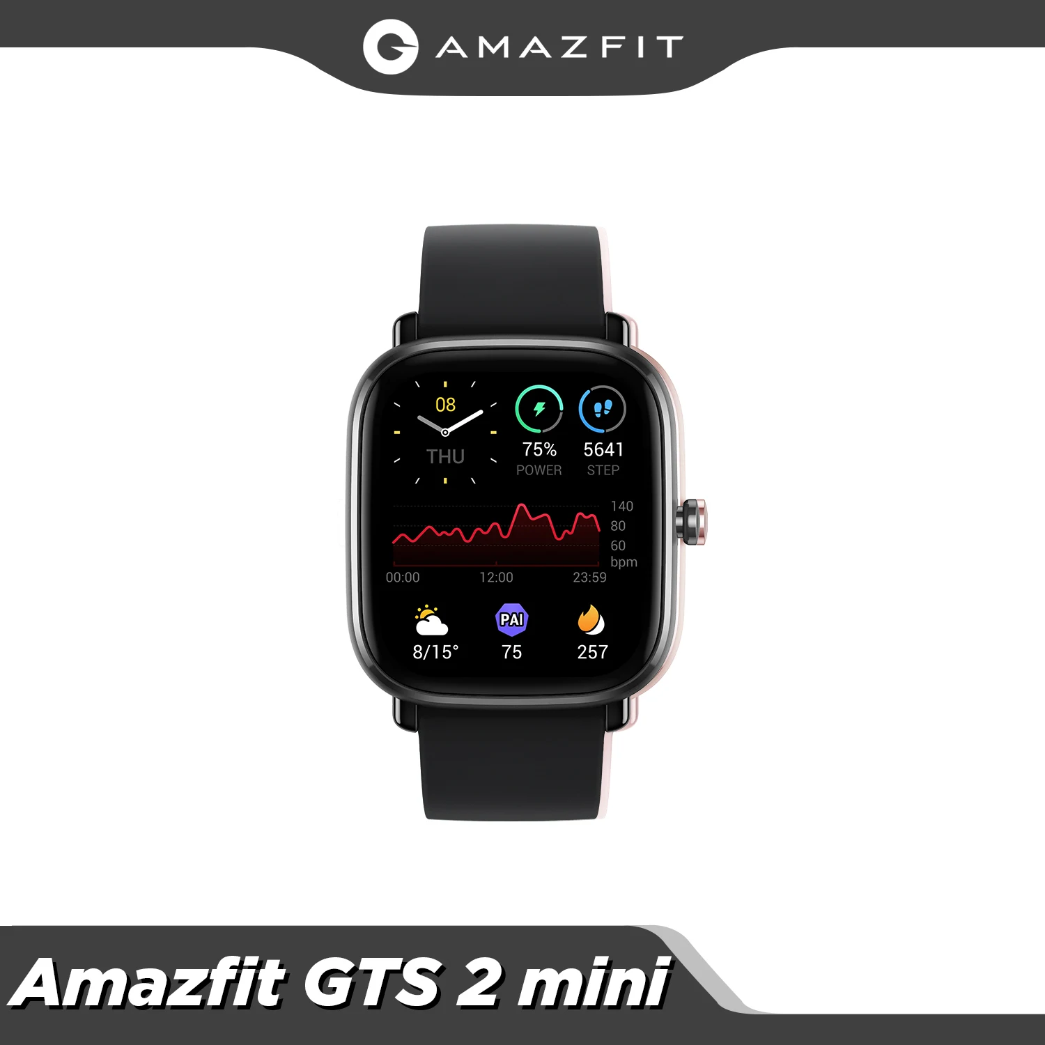  Amazfit GTS 2 Mini GPS Sports, женские умные часы с циклом отслеживания, 14 дней автономной работы для Android 