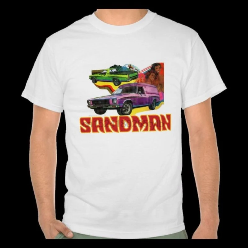 Холден HQ сандман панель Ван Ретро Винтаж Мужская Классическая футболка с принтом