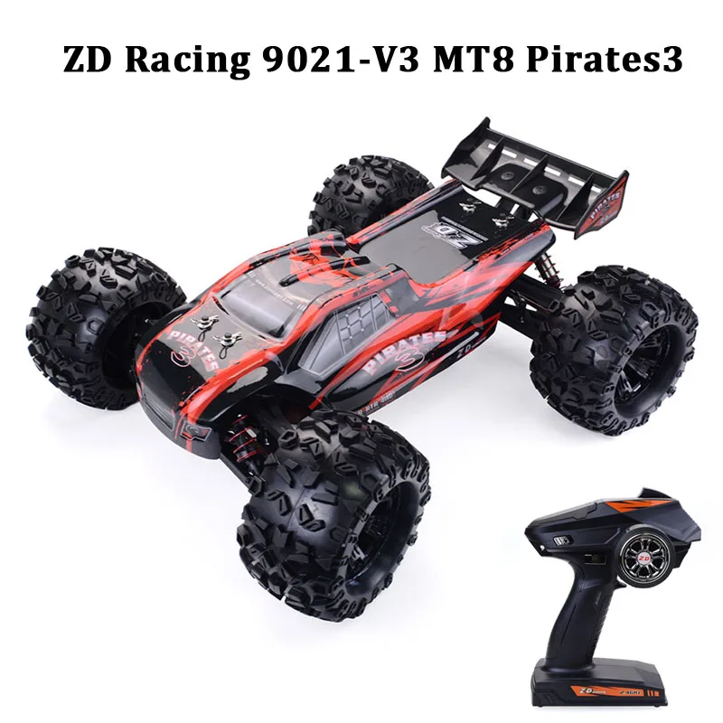 ZD Racing MT8 Pirates3 1/8 4WD 90 км/ч бесщеточный ру автомобиль комплект без электронных