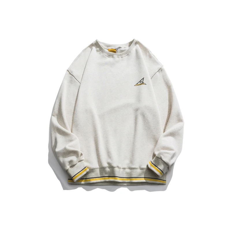 

Модный повседневный теплый Однотонный мужской пуловер с круглым вырезом, пуловер в стиле хип-хоп, уличная одежда, Hoddies с длинным рукавом для ...